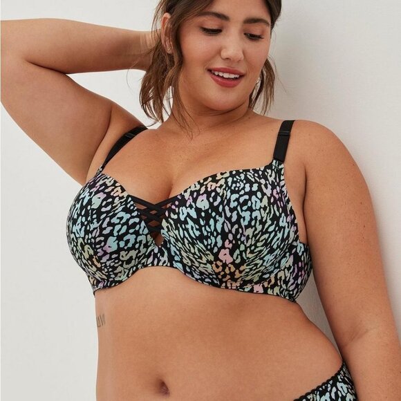 torrid Other - Torrid Animal Print Plunch 360 Smooth Bra